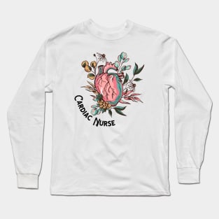 Cardiac Nurse Retro Long Sleeve T-Shirt